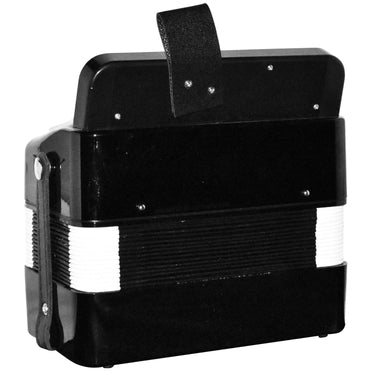 Acordeon Infantil Acif 7 Botones 2 Bajos Negro, Acifne